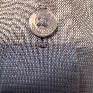 New Brooks Brothers Light Blue Button-Down Dress Shirt